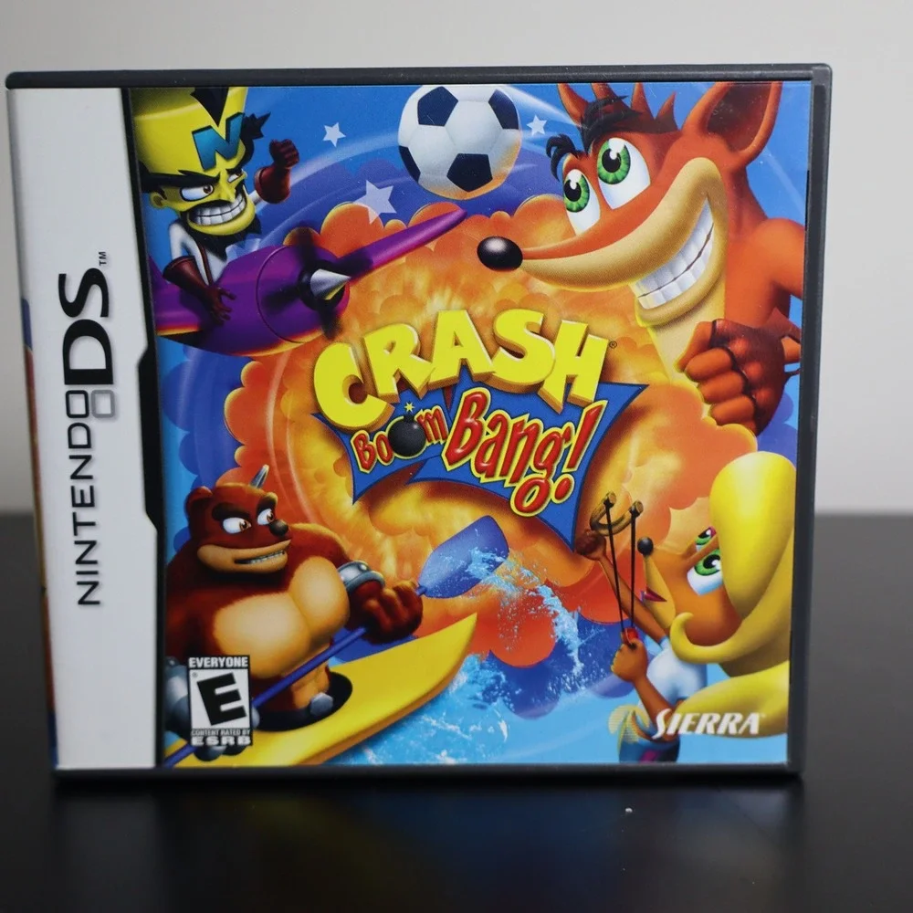 Crash Boom Bang! Nintendo DS w/ Box Tested & Working